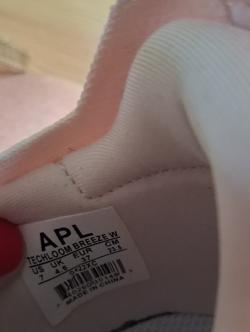 APL Women's Pink Knit Lace-Up Sneakers - Picture 7 of 8